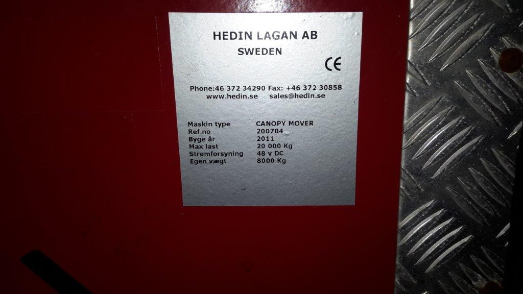 Hedin EL-Mover Moving Platform 20T - Billede 2